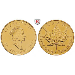 Kanada, Elizabeth II., 20 Dollars seit 1986, 15,55 g fein, st