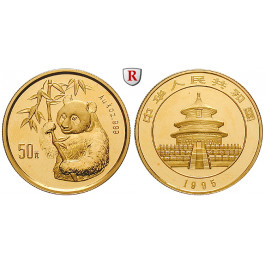 China, 50 Yuan 1982-2003, 15,55 g fein, st