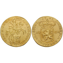 Niederlande, Gelderland, 14 Gulden (Goldener Reiter) 1751, ss
