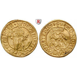 Niederlande, Westfriesland, Dukat 1595, vz