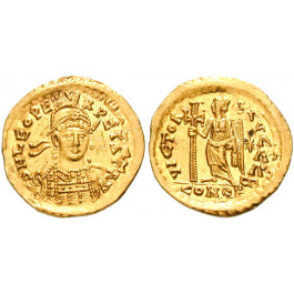 Römische Kaiserzeit, Leo I., Solidus 457-468, st