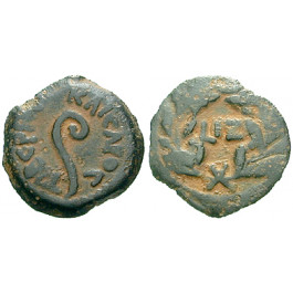 Judaea - Prokuratoren, Pontius Pilatus, Prutah 30 (Jahr 17), ss