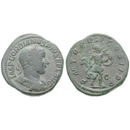Römische Kaiserzeit, Gordianus III., Sesterz, ss+/ss