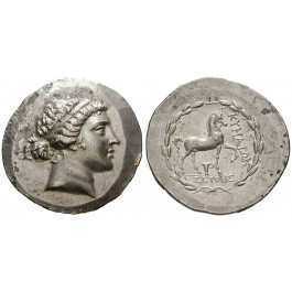 Aiolis, Kyme, Tetradrachme 2. Jh. v.Chr., vz