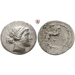 Aiolis, Kyme, Tetradrachme 2. Jh. v.Chr., f.vz