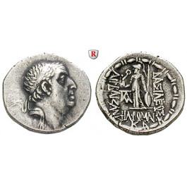 Kappadokien, Königreich, Ariobarzanes I., Drachme 96-63 v.Chr., ss+