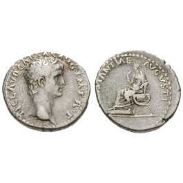 Römische Kaiserzeit, Claudius I., Denar 41-42, ss