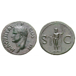 Römische Kaiserzeit, Agrippa, As 37-41, ss-vz