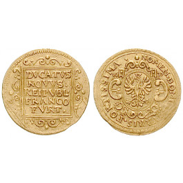 Frankfurt, Stadt, Dukat 1637, ss