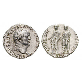 Römische Kaiserzeit, Vespasianus, Denar 71, st