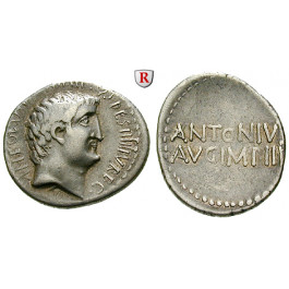 Römische Republik, Marcus Antonius, Denar 33 v.Chr., ss