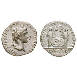 Römische Kaiserzeit, Augustus, Denar 2 v.-4 n.Chr., ss+