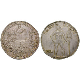 Braunschweig, Braunschweig-Wolfenbüttel, August Wilhelm, Taler 1715, ss-vz