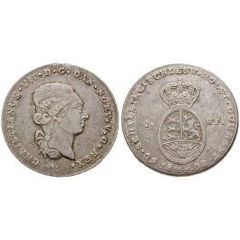 Schleswig-Holstein, Königliche Linie, Christian VII., Speciestaler 1808, ss