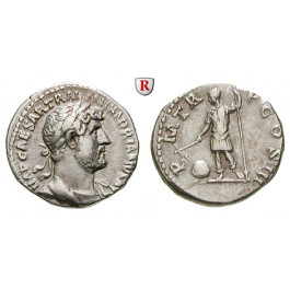 Römische Kaiserzeit, Hadrianus, Denar 119-122, ss