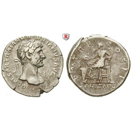 Römische Kaiserzeit, Hadrianus, Denar 119-122, ss