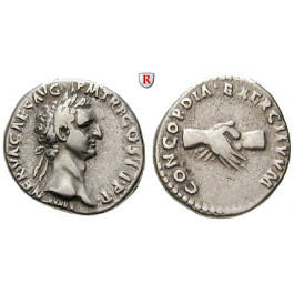 Römische Kaiserzeit, Nerva, Denar 96, ss