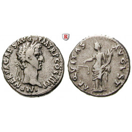 Römische Kaiserzeit, Nerva, Denar 97, ss