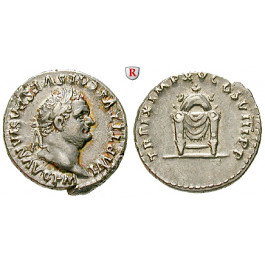 Römische Kaiserzeit, Titus, Denar 79-80, vz-st