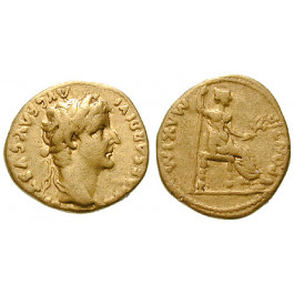 Römische Kaiserzeit, Tiberius, Aureus 14-37, ss