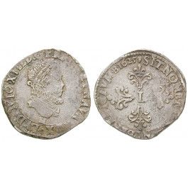 Frankreich, Louis XIII., Demi-franc 1625, ss