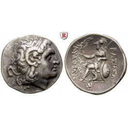 Thrakien, Königreich, Lysimachos, Tetradrachme 297-282 v.Chr., ss