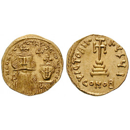 Byzanz, Heraclius, Solidus 629-631, vz