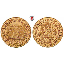 Schlesien, Liegnitz-Brieg, Fürstentum, Georg III., Ludwig und Christian, Dukat 1653, st
