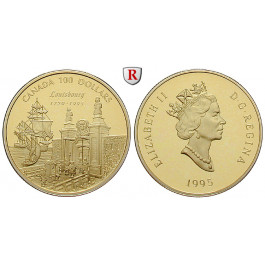 Kanada, Elizabeth II., 100 Dollars 1995, 7,78 g fein, PP