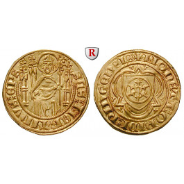 Mainz, Bistum, Sedisvakanz, Goldgulden o.J. (1396-1397), vz