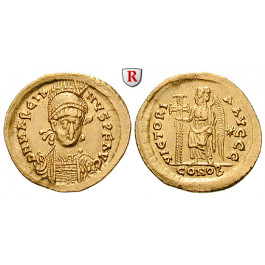 Römische Kaiserzeit, Marcianus, Solidus 450-453, vz