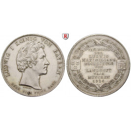 Bayern, Königreich, Ludwig I., Geschichtstaler 1826, vz