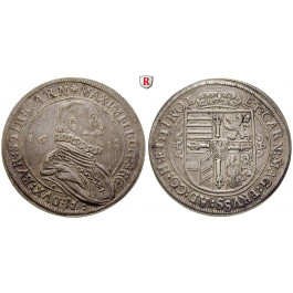 Römisch Deutsches Reich, Erzherzog Maximilian, Taler 1618, ss+