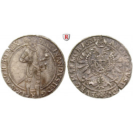 Römisch Deutsches Reich, Ferdinand II., 1/2 Taler 1623, ss+