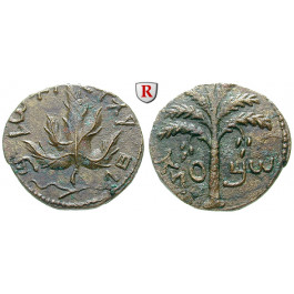 Judaea - Bar Kochba-Aufstand, Bronze 132-135, ss-vz