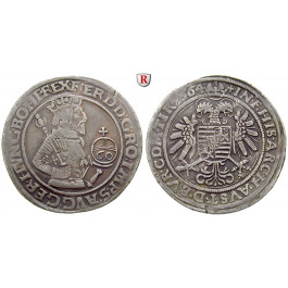 Römisch Deutsches Reich, Ferdinand I., Guldentaler 1564, ss+