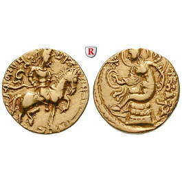 Baktrien und Indien, Königreich der Guptas, Chandragupta II., Stater, ss