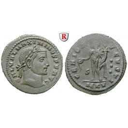 Römische Kaiserzeit, Maximinus II., Follis 310-311, ss+/ss