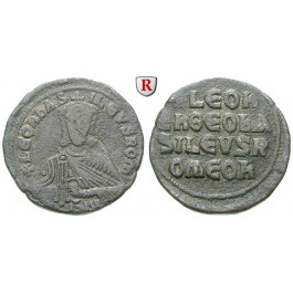 Byzanz, Leo VI., Follis, f.ss