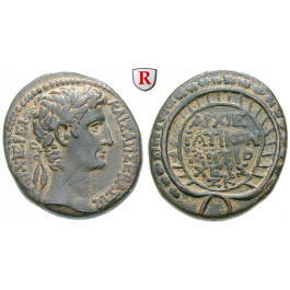 Römische Provinzialprägungen, Seleukis und Pieria, Antiocheia am Orontes, Augustus, Bronze 3-2 v.Chr., ss-vz/ss
