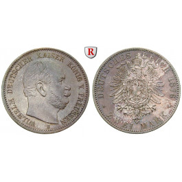 Deutsches Kaiserreich, Preussen, Wilhelm I., 2 Mark 1876, B, st, J. 96