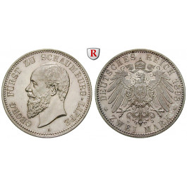 Deutsches Kaiserreich, Schaumburg-Lippe, Georg, 2 Mark 1898, A, PP, J. 164