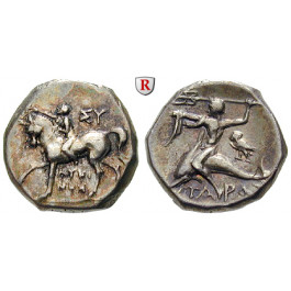 Italien-Kalabrien, Taras (Tarent), Didrachme 272-240 v.Chr., ss-vz