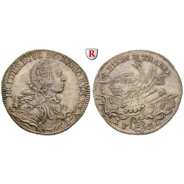 Brandenburg-Preussen, Königreich Preussen, Friedrich II., 1/4 Taler 1751, vz