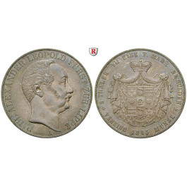 Lippe, Grafschaft, Paul Alexander Leopold, Doppeltaler 1843, st