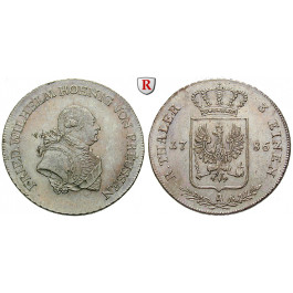 Brandenburg-Preussen, Königreich Preussen, Friedrich Wilhelm II., 1/3 Taler 1786, st