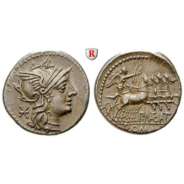 Römische Republik, P. Maenius Antiaticus, Denar, vz