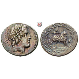 Römische Republik, Mn. Fonteius, Denar 85 v.Chr., vz+