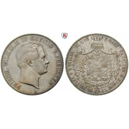Brandenburg-Preussen, Königreich Preussen, Friedrich Wilhelm IV., Doppeltaler 1841, vz/f.st
