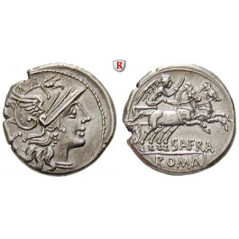 Römische Republik, Spurius Afranius, Denar, vz+